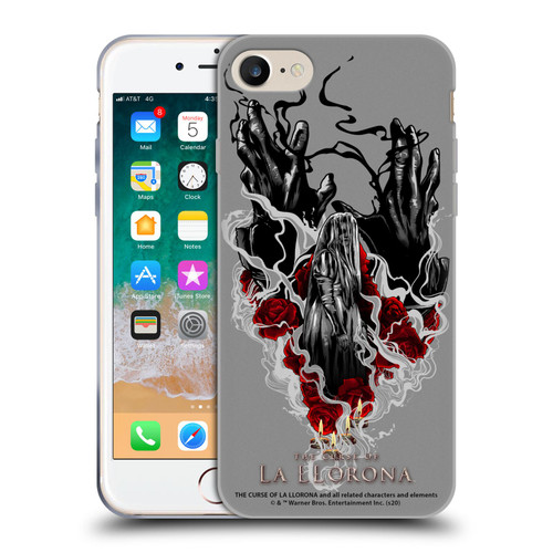 The Curse Of La Llorona Graphics Hands Soft Gel Case for Apple iPhone 7 / 8 / SE 2020 & 2022