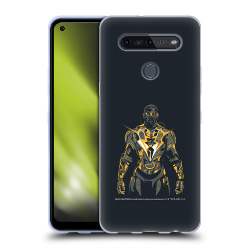 Black Lightning Key Art Black Lightning Soft Gel Case for LG K51S