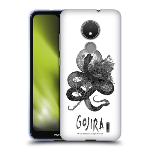 Gojira Graphics Serpent Movie Soft Gel Case for Nokia C21
