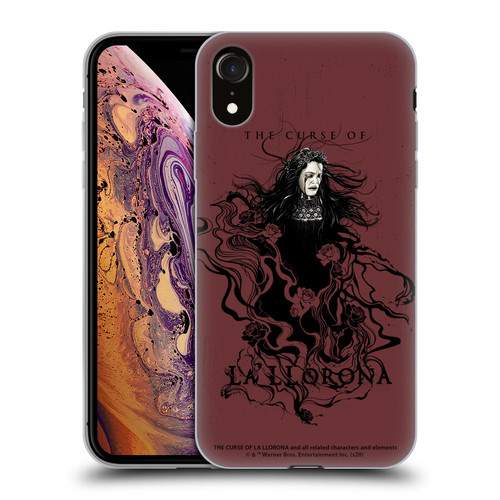 The Curse Of La Llorona Graphics Weeping Lady 2 Soft Gel Case for Apple iPhone XR