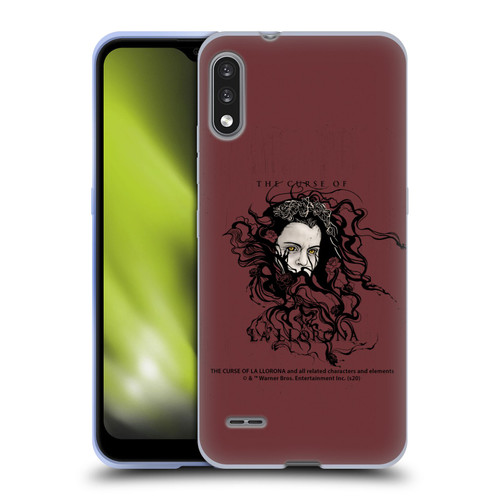 The Curse Of La Llorona Graphics Weeping Lady Soft Gel Case for LG K22