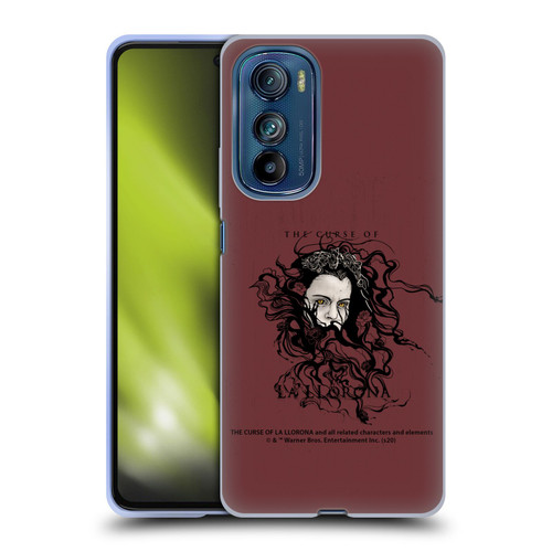 The Curse Of La Llorona Graphics Weeping Lady Soft Gel Case for Motorola Edge 30