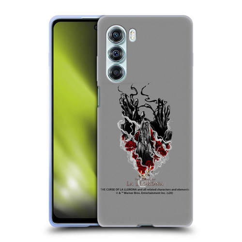 The Curse Of La Llorona Graphics Hands Soft Gel Case for Motorola Edge S30 / Moto G200 5G
