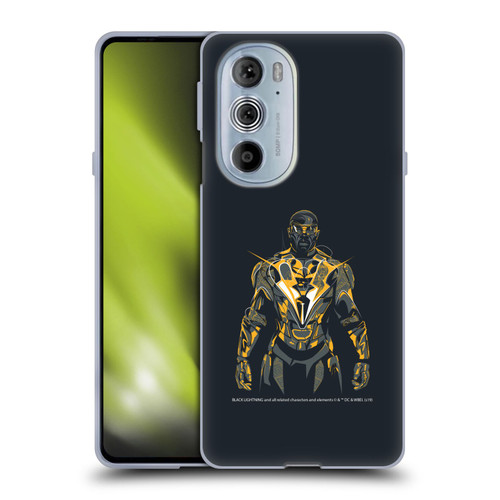Black Lightning Key Art Black Lightning Soft Gel Case for Motorola Edge X30