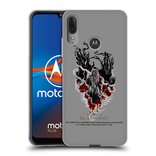The Curse Of La Llorona Graphics Hands Soft Gel Case for Motorola Moto E6 Plus