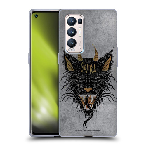 Gojira Graphics Six-Eyed Beast Soft Gel Case for OPPO Find X3 Neo / Reno5 Pro+ 5G