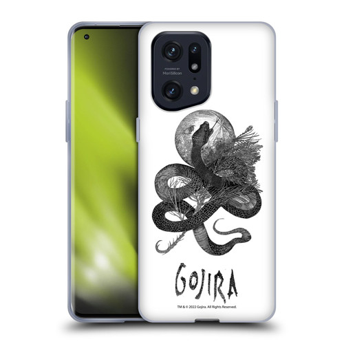 Gojira Graphics Serpent Movie Soft Gel Case for OPPO Find X5 Pro