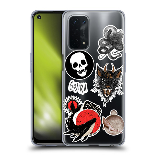 Gojira Graphics Sticker Print Soft Gel Case for OPPO A54 5G