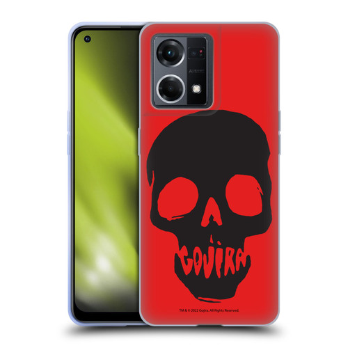 Gojira Graphics Skull Mouth Soft Gel Case for OPPO Reno8 4G