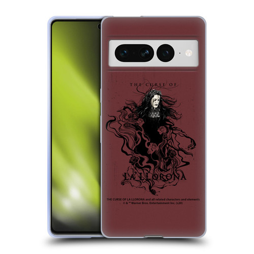 The Curse Of La Llorona Graphics Weeping Lady 2 Soft Gel Case for Google Pixel 7 Pro