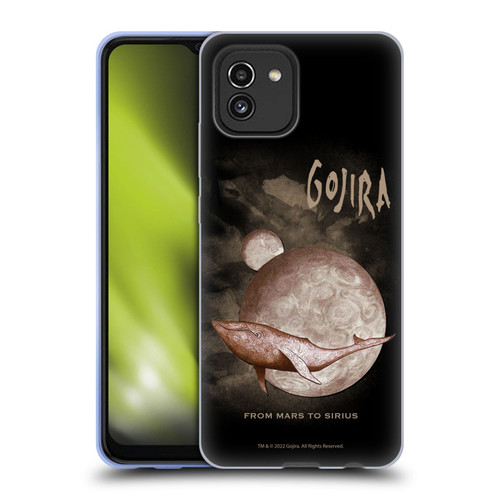 Gojira Graphics From Mars to Sirus Soft Gel Case for Samsung Galaxy A03 (2021)