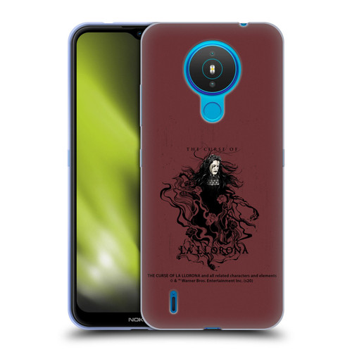 The Curse Of La Llorona Graphics Weeping Lady 2 Soft Gel Case for Nokia 1.4