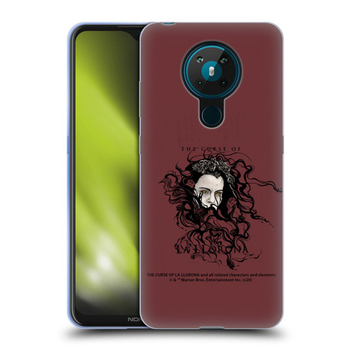 The Curse Of La Llorona Graphics Weeping Lady Soft Gel Case for Nokia 5.3