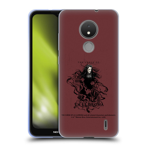 The Curse Of La Llorona Graphics Weeping Lady 2 Soft Gel Case for Nokia C21