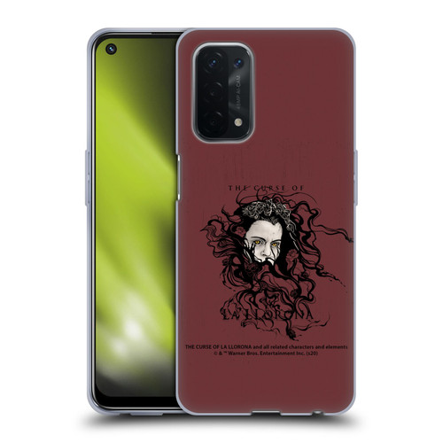 The Curse Of La Llorona Graphics Weeping Lady Soft Gel Case for OPPO A54 5G