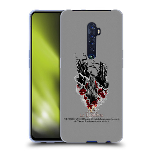 The Curse Of La Llorona Graphics Hands Soft Gel Case for OPPO Reno 2