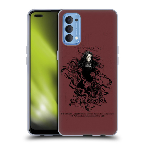 The Curse Of La Llorona Graphics Weeping Lady 2 Soft Gel Case for OPPO Reno 4 5G