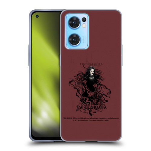 The Curse Of La Llorona Graphics Weeping Lady 2 Soft Gel Case for OPPO Reno7 5G / Find X5 Lite