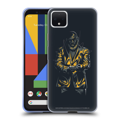 Black Lightning Key Art Tobias Whale Soft Gel Case for Google Pixel 4 XL