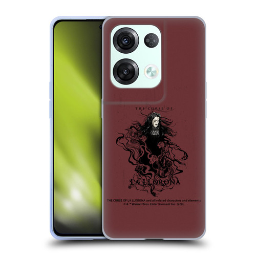 The Curse Of La Llorona Graphics Weeping Lady 2 Soft Gel Case for OPPO Reno8 Pro