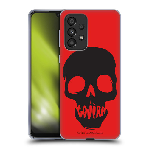 Gojira Graphics Skull Mouth Soft Gel Case for Samsung Galaxy A33 5G (2022)