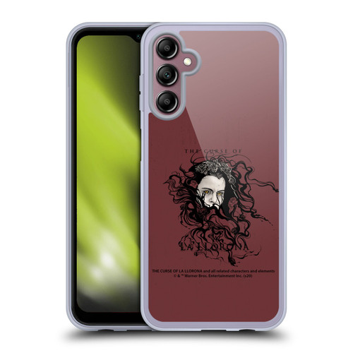 The Curse Of La Llorona Graphics Weeping Lady Soft Gel Case for Samsung Galaxy A14 5G