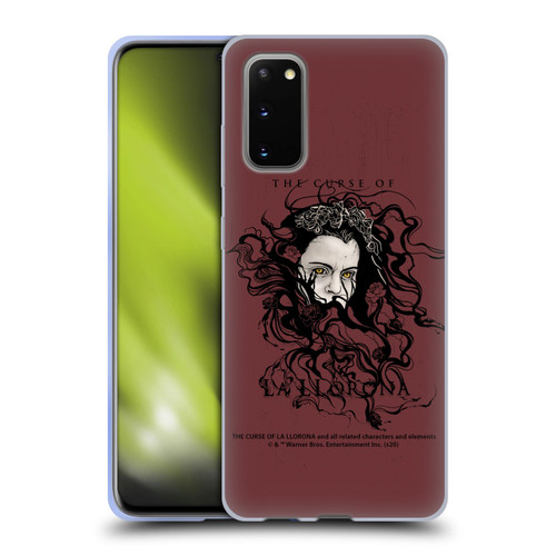The Curse Of La Llorona Graphics Weeping Lady Soft Gel Case for Samsung Galaxy S20 / S20 5G