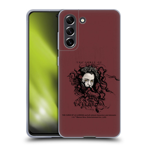 The Curse Of La Llorona Graphics Weeping Lady Soft Gel Case for Samsung Galaxy S21 FE 5G
