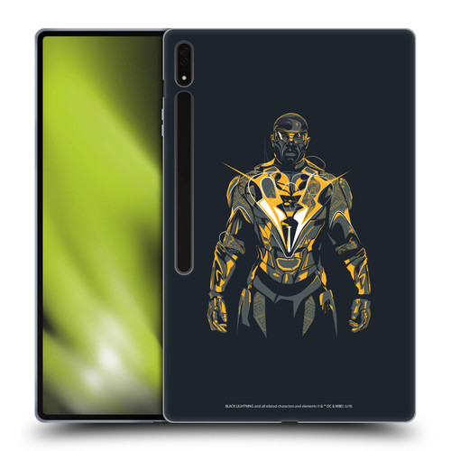 Black Lightning Key Art Black Lightning Soft Gel Case for Samsung Galaxy Tab S8 Ultra