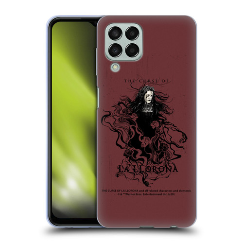 The Curse Of La Llorona Graphics Weeping Lady 2 Soft Gel Case for Samsung Galaxy M33 (2022)