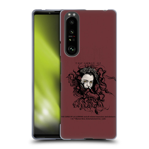 The Curse Of La Llorona Graphics Weeping Lady Soft Gel Case for Sony Xperia 1 III
