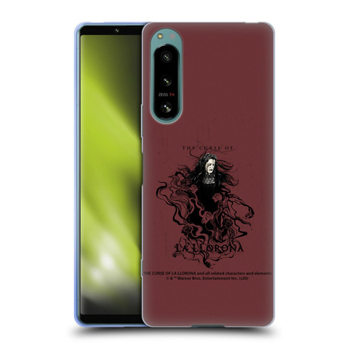 The Curse Of La Llorona Graphics Weeping Lady 2 Soft Gel Case for Sony Xperia 5 IV