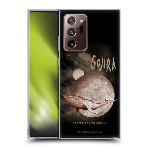 Gojira Graphics From Mars to Sirus Soft Gel Case for Samsung Galaxy Note20 Ultra / 5G