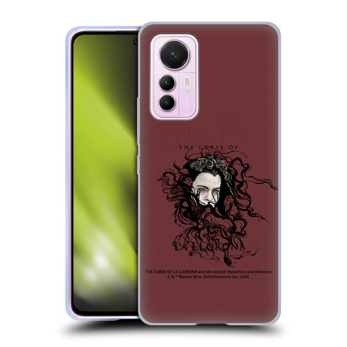 The Curse Of La Llorona Graphics Weeping Lady Soft Gel Case for Xiaomi 12 Lite