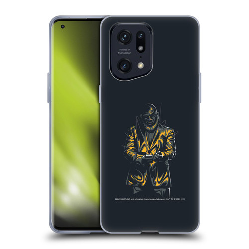 Black Lightning Key Art Tobias Whale Soft Gel Case for OPPO Find X5 Pro