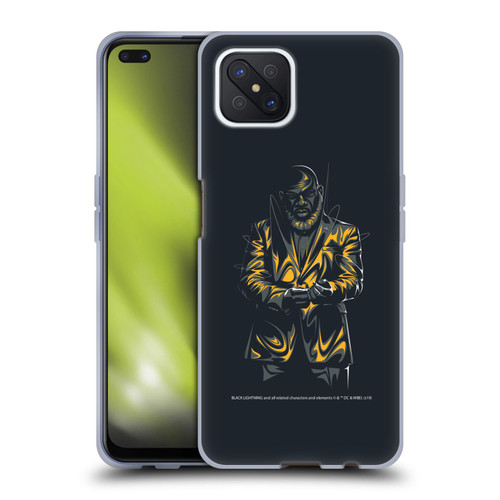 Black Lightning Key Art Tobias Whale Soft Gel Case for OPPO Reno4 Z 5G