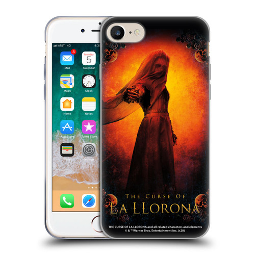 The Curse Of La Llorona Posters Skulls And Roses Soft Gel Case for Apple iPhone 7 / 8 / SE 2020 & 2022