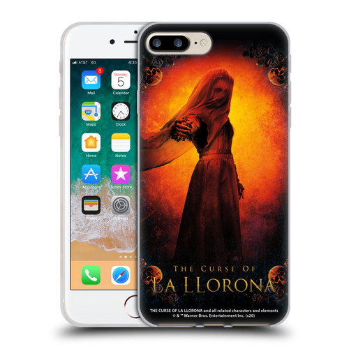 The Curse Of La Llorona Posters Skulls And Roses Soft Gel Case for Apple iPhone 7 Plus / iPhone 8 Plus
