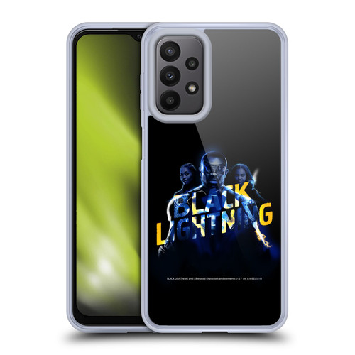 Black Lightning Key Art Group Soft Gel Case for Samsung Galaxy A23 / 5G (2022)