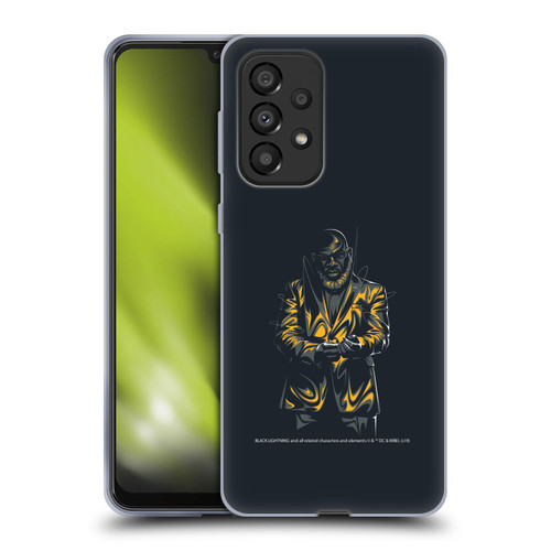Black Lightning Key Art Tobias Whale Soft Gel Case for Samsung Galaxy A33 5G (2022)