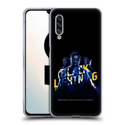 Black Lightning Key Art Group Soft Gel Case for Samsung Galaxy A90 5G (2019)