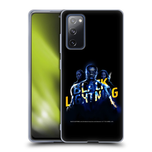 Black Lightning Key Art Group Soft Gel Case for Samsung Galaxy S20 FE / 5G