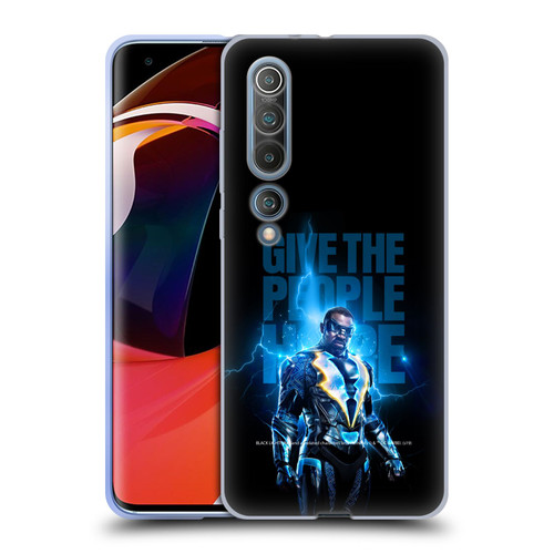 Black Lightning Key Art Give The People Hope Soft Gel Case for Xiaomi Mi 10 5G / Mi 10 Pro 5G