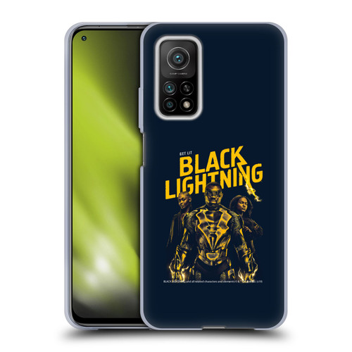 Black Lightning Key Art Get Lit Soft Gel Case for Xiaomi Mi 10T 5G