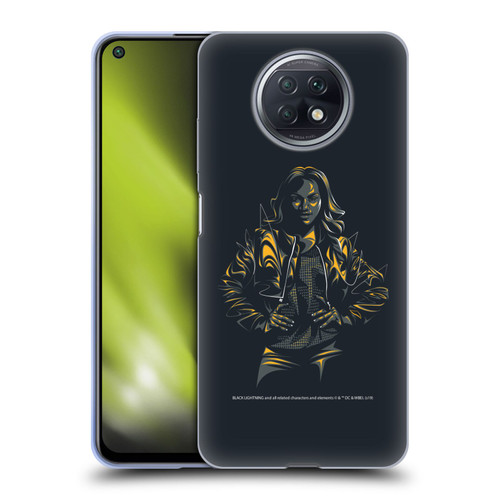 Black Lightning Key Art Jennifer Pierce Soft Gel Case for Xiaomi Redmi Note 9T 5G