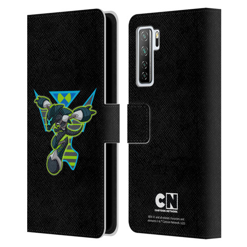 Ben 10: Animated Series Graphics Alien Leather Book Wallet Case Cover For Huawei Nova 7 SE/P40 Lite 5G