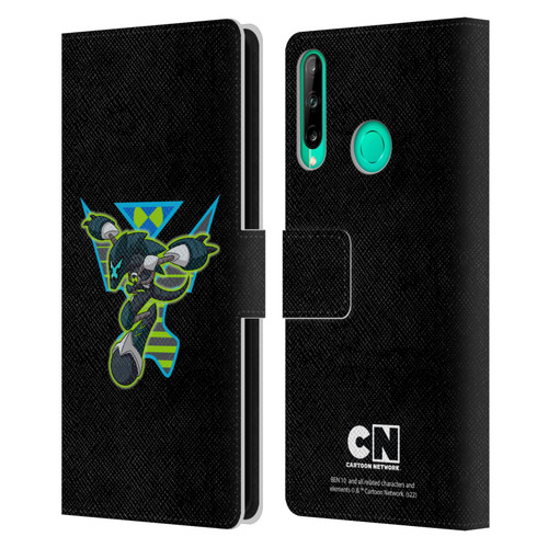 Ben 10: Animated Series Graphics Alien Leather Book Wallet Case Cover For Huawei P40 lite E