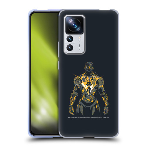 Black Lightning Key Art Black Lightning Soft Gel Case for Xiaomi 12T Pro