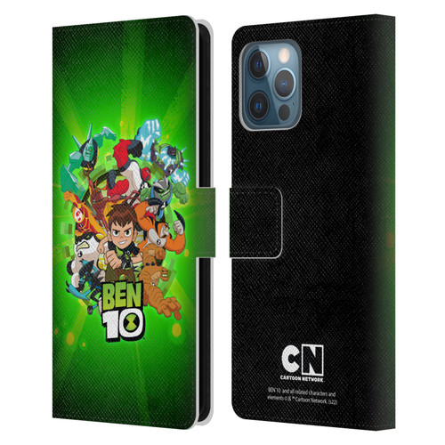 Ben 10: Animated Series Graphics Character Art Leather Book Wallet Case Cover For Apple iPhone 12 Pro Max
