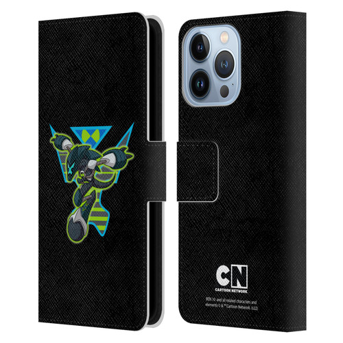 Ben 10: Animated Series Graphics Alien Leather Book Wallet Case Cover For Apple iPhone 13 Pro